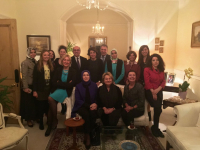 Group photo with His Excellency Turkish Ambassador to Ireland, Necip Egüz and his wife Şenay Egüz.