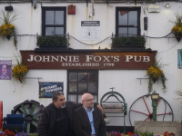 Dinner at Johnnie Fox's Traditional Restaurant, Dublin Mountains