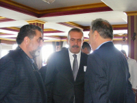 DPI Director Kerim Yildiz, Burhan Kayatürk, AK Party Member of Parliament and Kadri Salaz